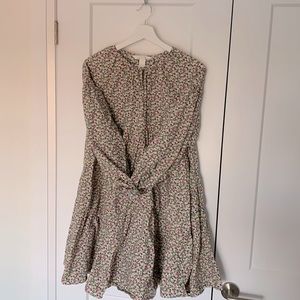 H&M Floral Puff Dress